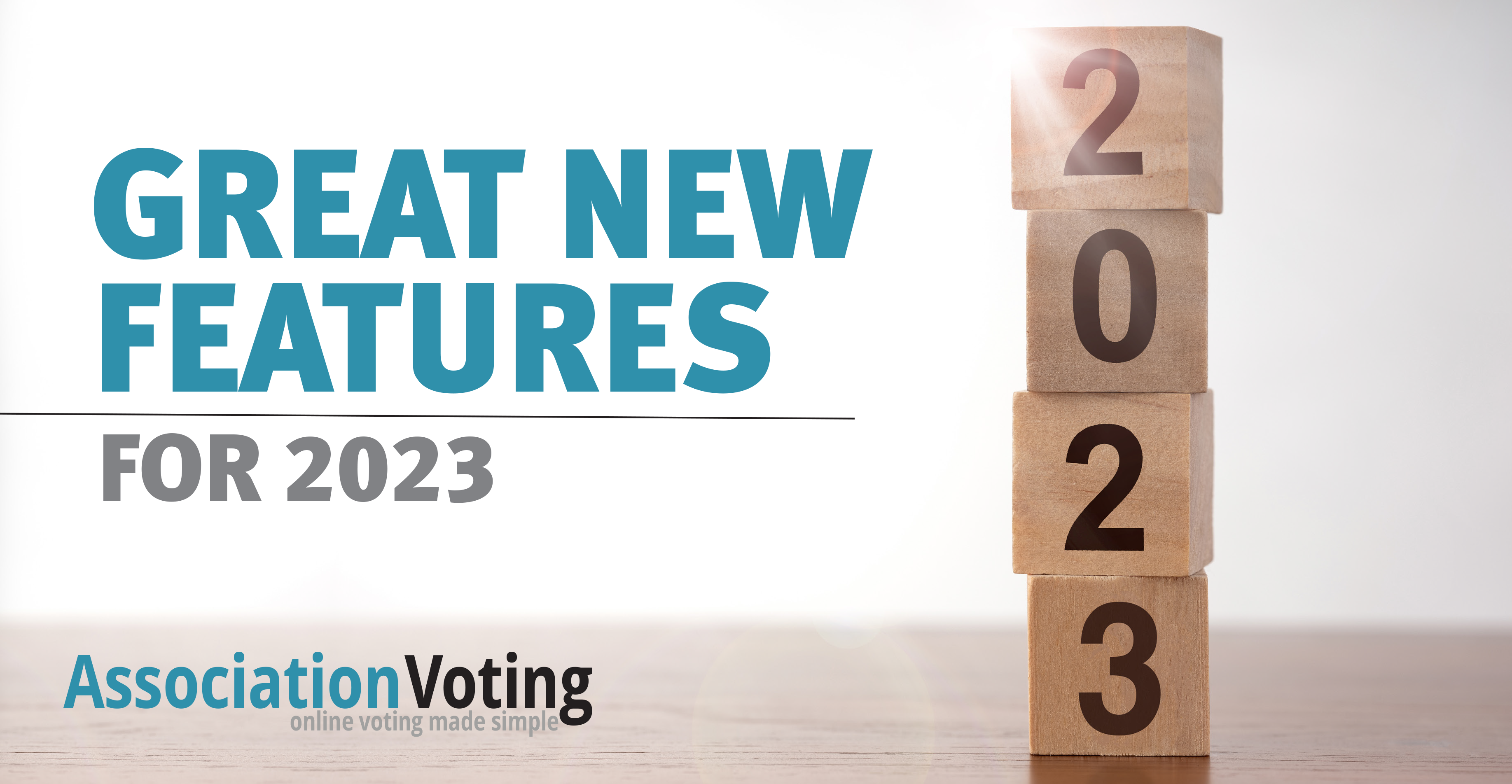 2023 new features for your election