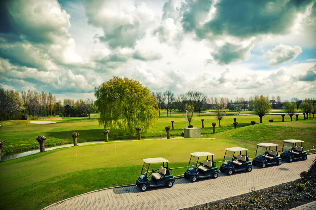 golf,landscape,in,spring,day