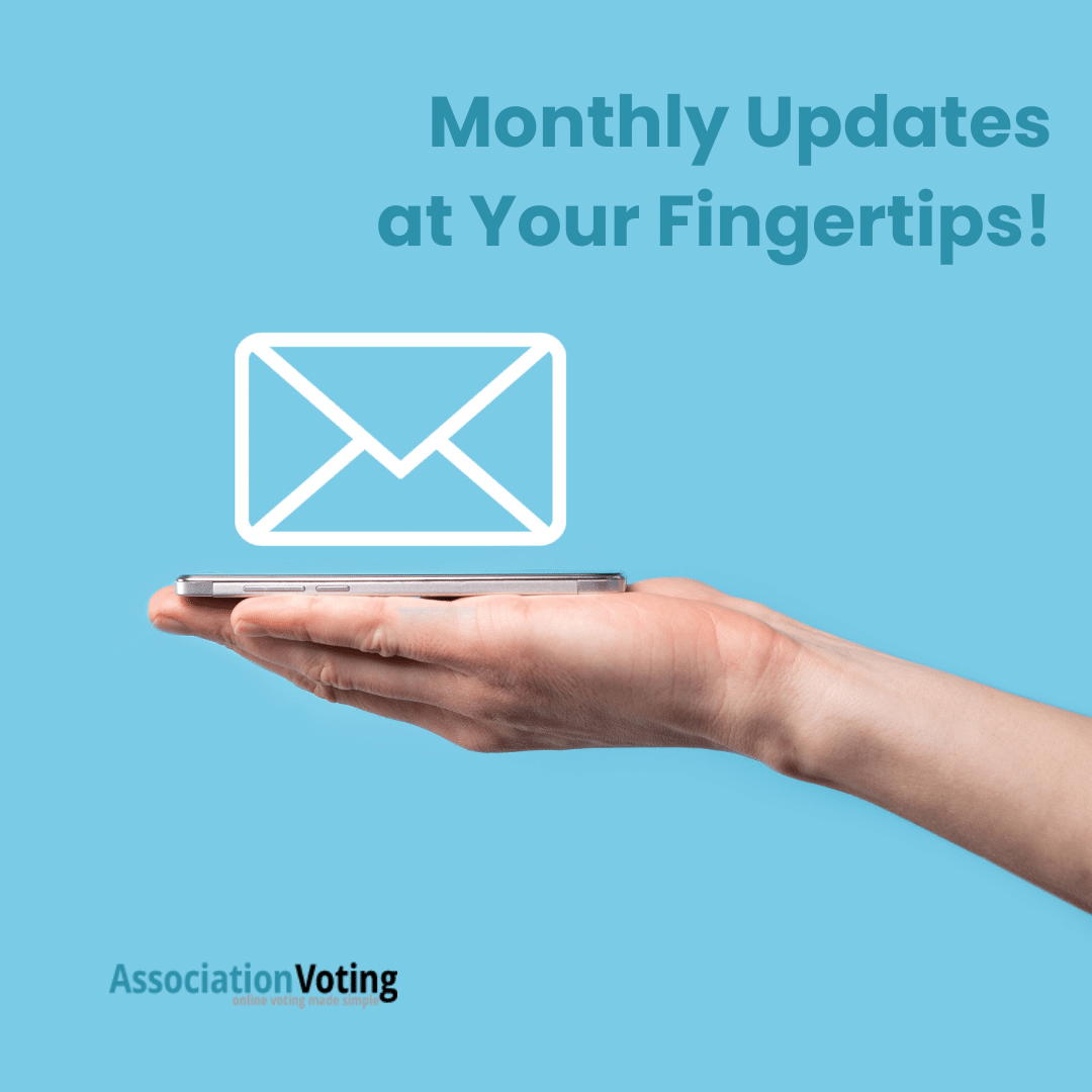 av newsletter homepage design