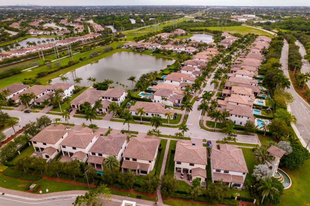 aerial,photo,of,single,family,homes,in,cooper,city,neighborhoods